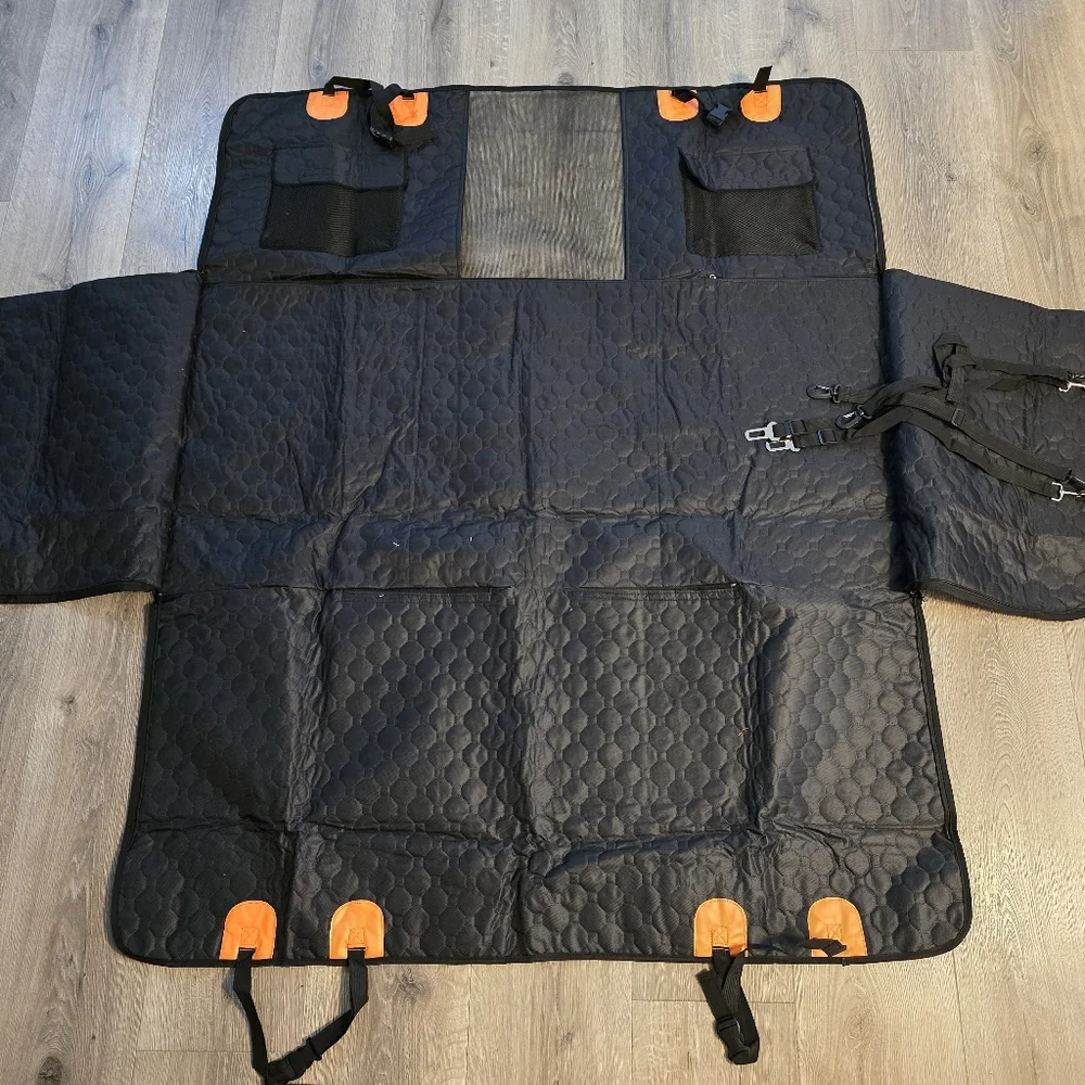 Large Waterproof Pet Car Seat Cover Rear Protector Mat Hammock Dog Cat Truck SUV